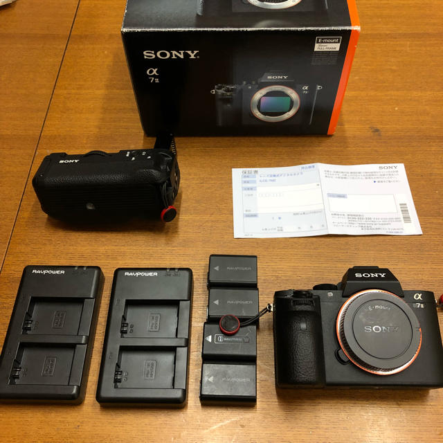 SONY α7II ボディ&バッテリーセット 超美品！