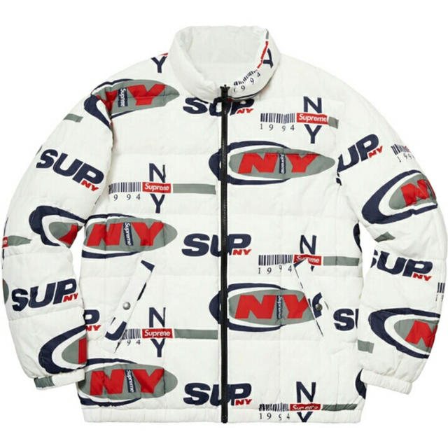 Supreme(シュプリーム)のspark様supreme puffy 白L メンズのジャケット/アウター(ダウンジャケット)の商品写真