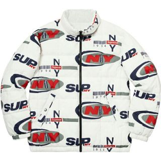 シュプリーム(Supreme)のspark様supreme puffy 白L(ダウンジャケット)