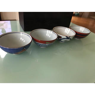 日本製茶碗4点セット(食器)