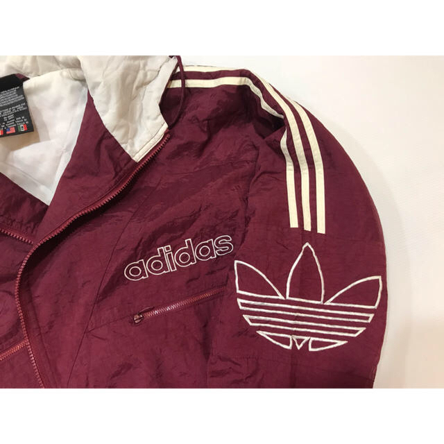 adidas(アディダス)のアディダス ナイロンジャケット 中綿 adidas ビンテージ 90s  メンズのジャケット/アウター(ナイロンジャケット)の商品写真