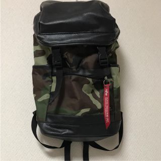 アルファインダストリーズ(ALPHA INDUSTRIES)のALPHA インダストリーズ リュック(バッグパック/リュック)