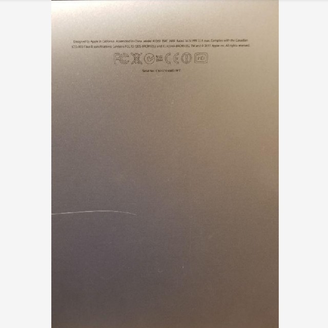 人気SALE爆買い Mac 2011）の通販 by 大地の子's shop｜マックならラクマ (Apple) - MacBookAir（13-inch,Mid お得在庫あ