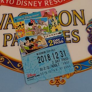 ディズニー(Disney)のディズニーリゾートライン２daypass(鉄道乗車券)