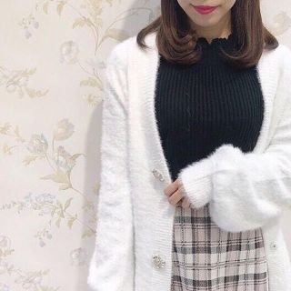 エブリン(evelyn)のAn MILLE ロングシャギーカーディガン(カーディガン)