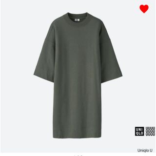 ユニクロ(UNIQLO)のライトスウェットチュニック(ミニワンピース)