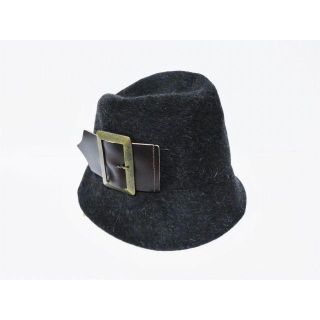 ナノユニバース(nano・universe)のLola HATS サイドベルト ラビットファー ハット アメリカ製 57cm(ハット)