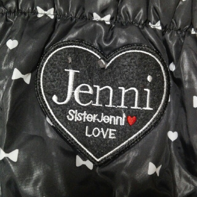 JENNI(ジェニィ)のぴーたん様専用　JENNI (ジェニー)黒リバーシブルコート　160㎝　女の子用 キッズ/ベビー/マタニティのキッズ服女の子用(90cm~)(コート)の商品写真