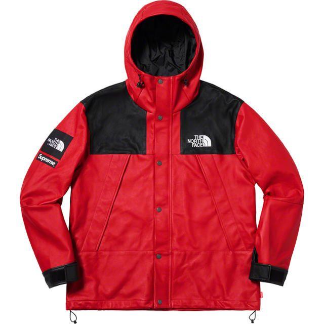 Supreme - 即日発送可 Supreme The North Face Leather Ｍ