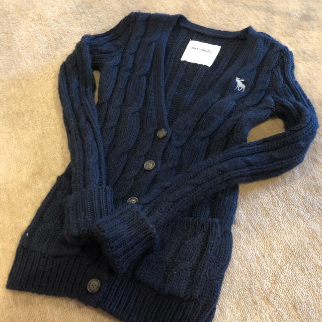 Abercrombie&Fitch(アバクロンビーアンドフィッチ)の✳︎専用です✳︎アバクロキッズ カーディガンL 130-140 キッズ/ベビー/マタニティのキッズ服女の子用(90cm~)(カーディガン)の商品写真