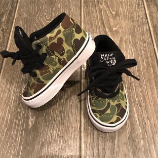 ヴァンズ(VANS)のVANS HALF CAB ハーフキャブ 13cm 日本非発売品 ほぼ新品(スニーカー)