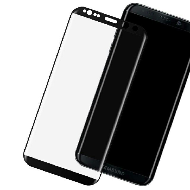 Galaxy S8/S8PLUS/Note8/S9/S9 + 強化ガラスフィルム スマホ/家電/カメラのスマホアクセサリー(保護フィルム)の商品写真
