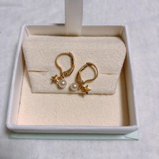 タサキ(TASAKI)のTASAKI パールピアス K18(ピアス)