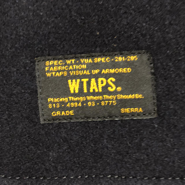 W)taps(ダブルタップス)のw)taps ピーコート ネイビー サイズS メンズのジャケット/アウター(ピーコート)の商品写真