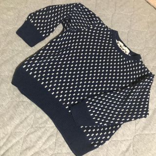 エイチアンドエム(H&M)のゆか様専用：&M チクチクしない厚手コットンセーター 95cmくらい(ニット)