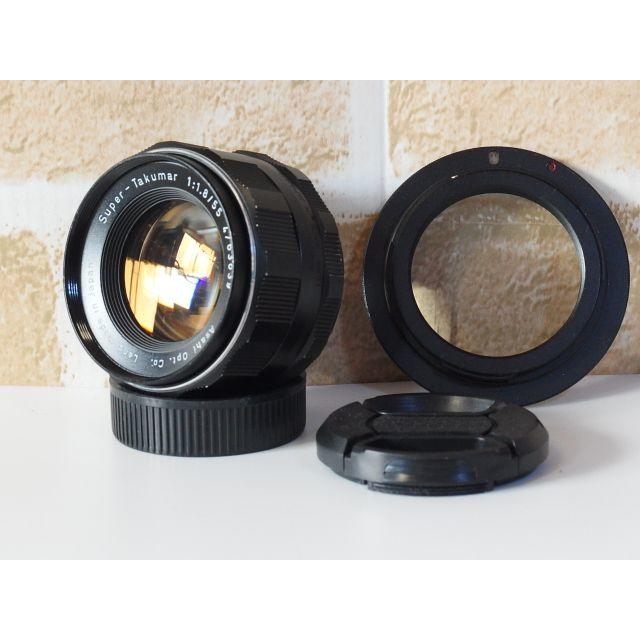ふわふわSuper Takumar 55mm F1.8オリンパスアダプタ付