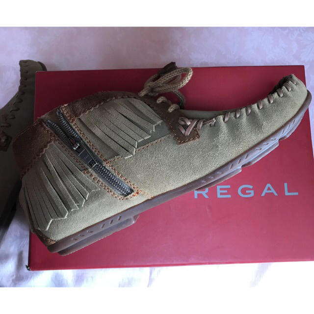 REGAL(リーガル)のリーガル   靴   24.5   ショートブーツ レディースの靴/シューズ(ブーツ)の商品写真