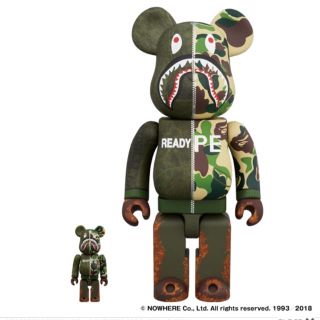 アベイシングエイプ(A BATHING APE)の【値下げ】READYMADE  A BATHING APE 400% &100%(その他)