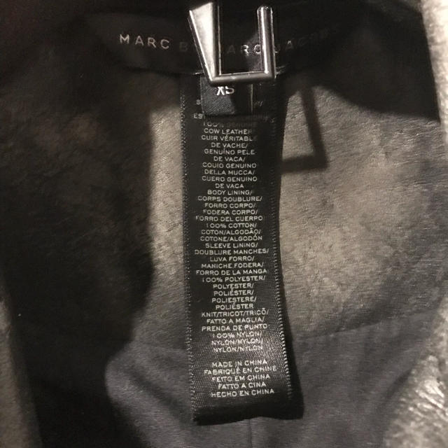 MARC JACOBS(マークジェイコブス)のmarc by marc jacobs 牛革 レディースのジャケット/アウター(ライダースジャケット)の商品写真