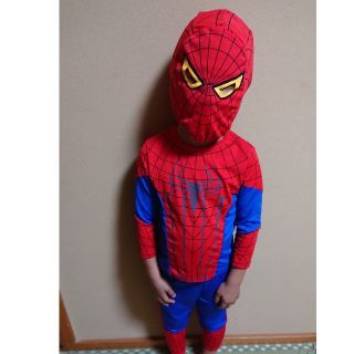 マーベル(MARVEL)のマーベル スパイダーマン コスチューム パジャマ 120～130 sizes(衣装一式)