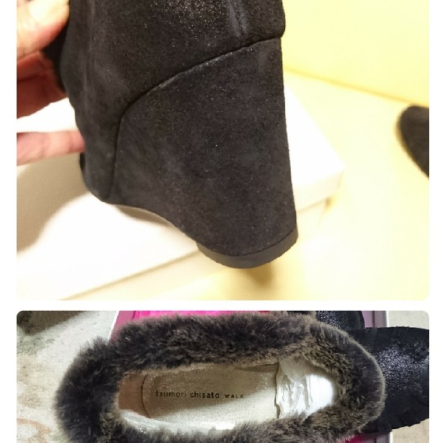 TSUMORI CHISATO(ツモリチサト)のお値下げ♪ ツモリチサト ウォーク ブーティ レディースの靴/シューズ(ハイヒール/パンプス)の商品写真