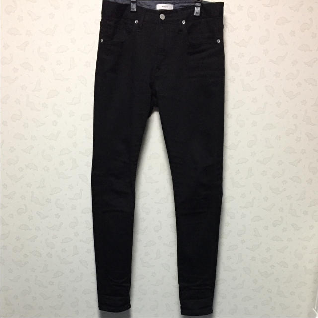 URBAN RESEARCH(アーバンリサーチ)の【WHEIR Bobson】SKINNY JEANS ブラック 29inch メンズのパンツ(デニム/ジーンズ)の商品写真