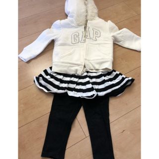 ベビーギャップ(babyGAP)のスパッツ付スカート(スカート)