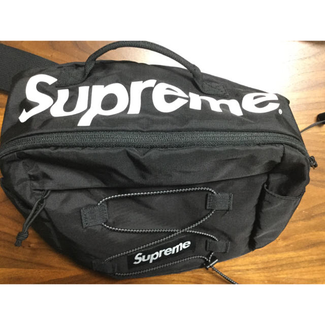 Supreme 16ss Waist Bag Black ウエストバッグメンズ