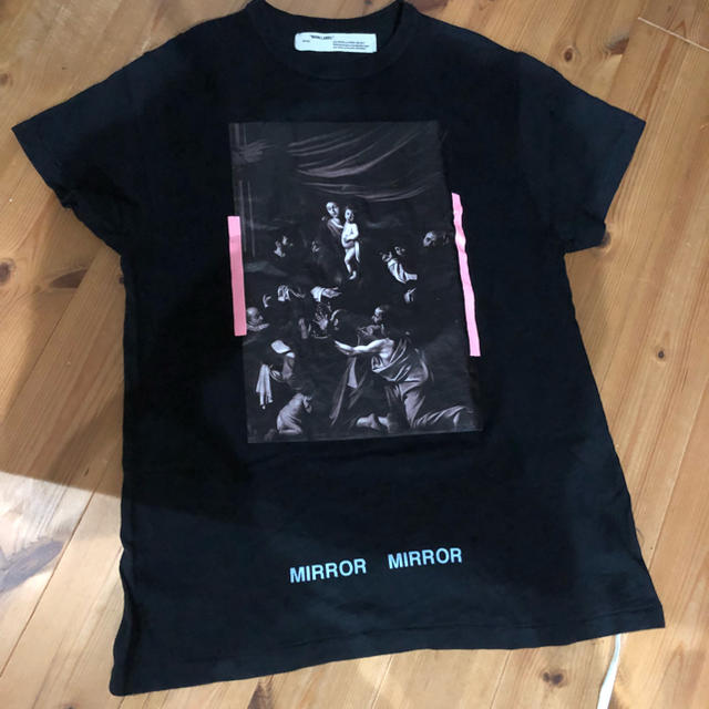 美品 OFF-WHITE Caravaggio Tシャツ 黒 サイズXS