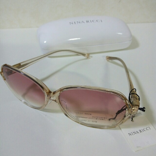 NINA RICCI(ニナリッチ)のNina Ricci ニナリッチ✳新品サングラス ケース付き✳シャルマン レディースのファッション小物(サングラス/メガネ)の商品写真