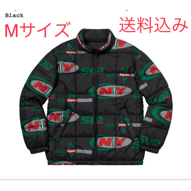 Supreme(シュプリーム)のSupreme NY Reversible puffy jacket M 送料込 メンズのジャケット/アウター(ダウンジャケット)の商品写真