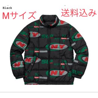 シュプリーム(Supreme)のSupreme NY Reversible puffy jacket M 送料込(ダウンジャケット)