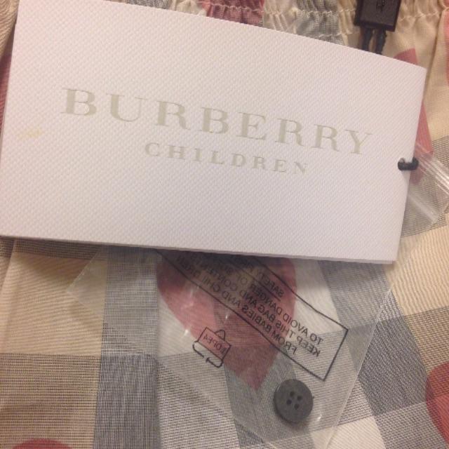 BURBERRY(バーバリー)の新品未使用♡バーバリー♡ワンピース キッズ/ベビー/マタニティのキッズ服女の子用(90cm~)(ワンピース)の商品写真