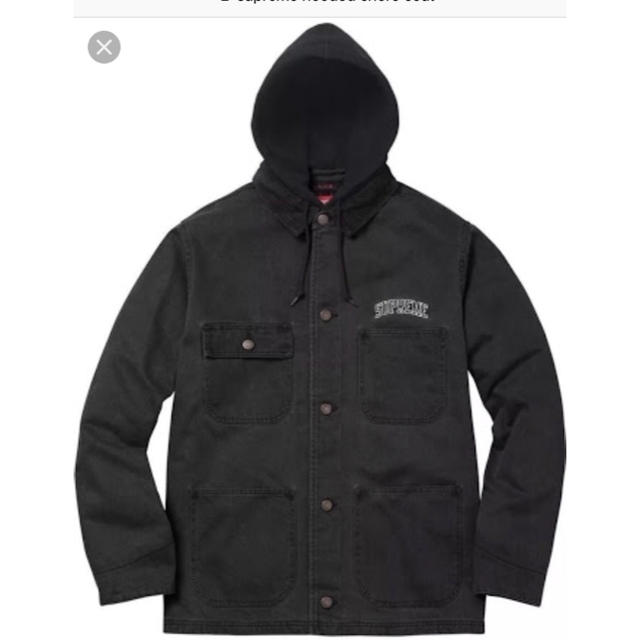 Supreme Hooded Chore Coat 17AW