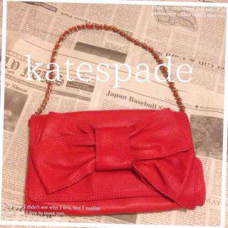 ケイトスペードニューヨーク(kate spade new york)のケイトスペード レザークラッチバッグ(クラッチバッグ)