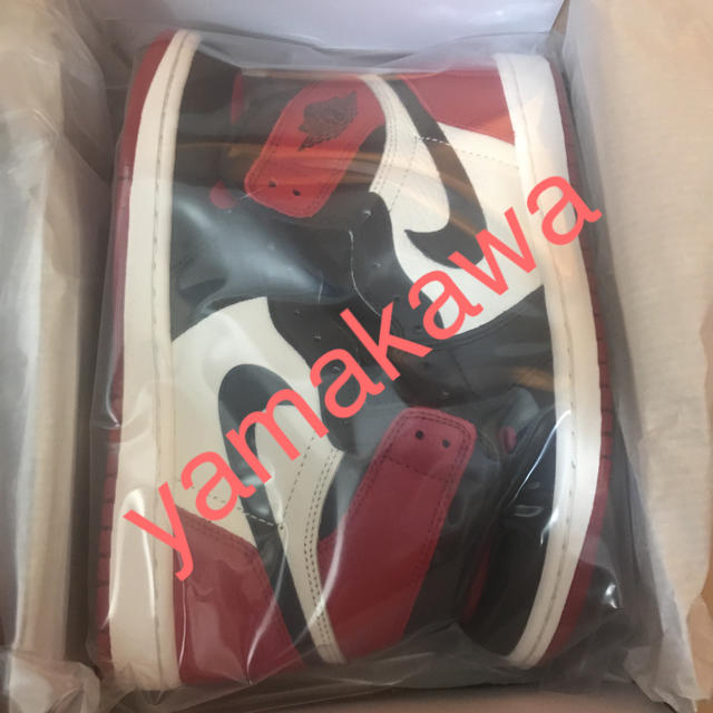 【正規品】 Nike - NIKE Air Toe) (Bred OG 1 Jordan スニーカー 【正規品】 Nike - NIKE Air Toe) (Bred OG 1 Jordan スニーカー
