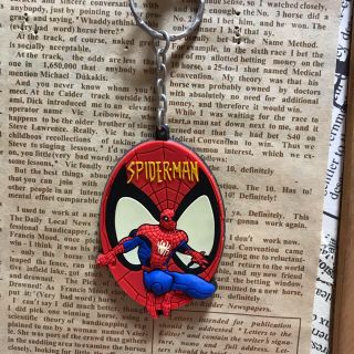 アメキャラ スパイダーマン spiderman キーホルダー(キーホルダー)