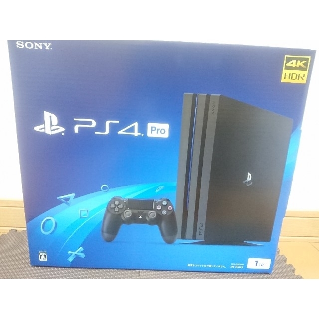【期間限定特価】 PlayStation4 - 新品  PS4 Pro 本体 ブラック 1TB 最新型 家庭用ゲーム機本体