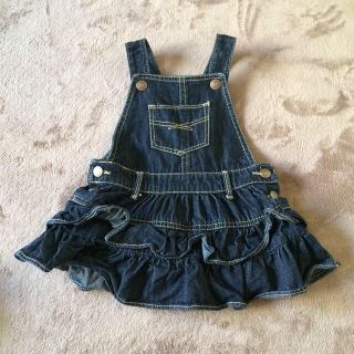 ベビーギャップ(babyGAP)のデニムフリルワンピース(その他)