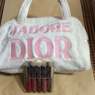 ディオール(Dior)のDIORバッグ&グロスおまけ(スーツケース/キャリーバッグ)
