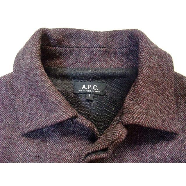 A.P.C(アーペーセー)のＡ.Ｐ.Ｃ★アーペーセー★ミックスツィードコート レディースのジャケット/アウター(ピーコート)の商品写真