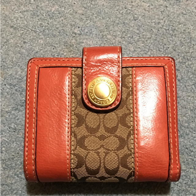 COACH(コーチ)のコーチ 折りたたみ財布 土曜日までの出品 レディースのファッション小物(財布)の商品写真