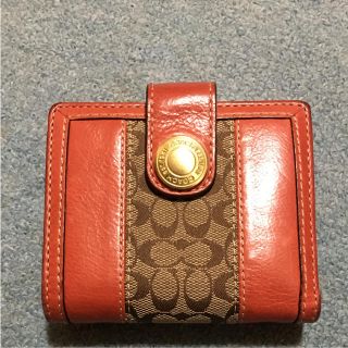 コーチ(COACH)のコーチ 折りたたみ財布 土曜日までの出品(財布)