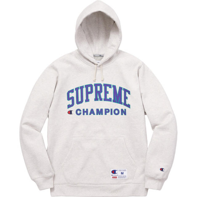 Supreme(シュプリーム)のSupreme/Champion Hooded Sweatshirt 17SS メンズのトップス(スウェット)の商品写真