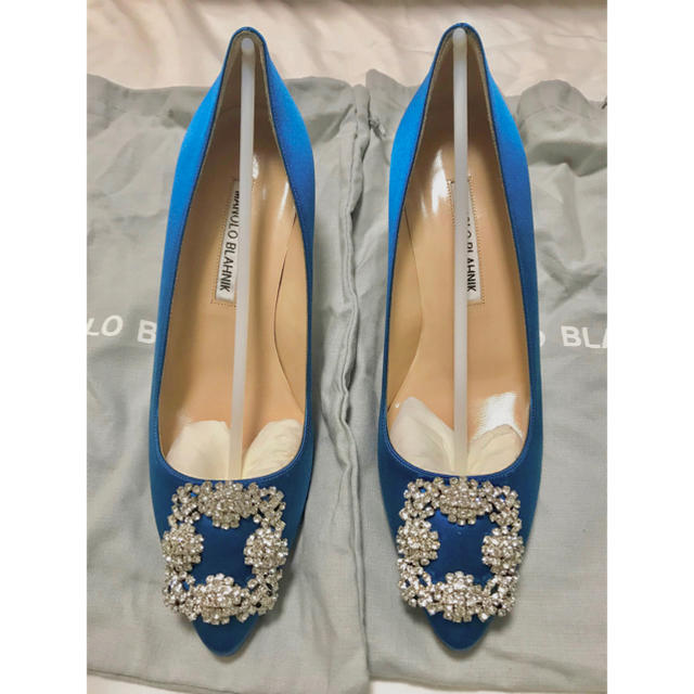 MANOLO BLAHNIK(マノロブラニク)のManolo Blahnik マノロブラニク Hangisi ハンギシ 新品 レディースの靴/シューズ(ハイヒール/パンプス)の商品写真