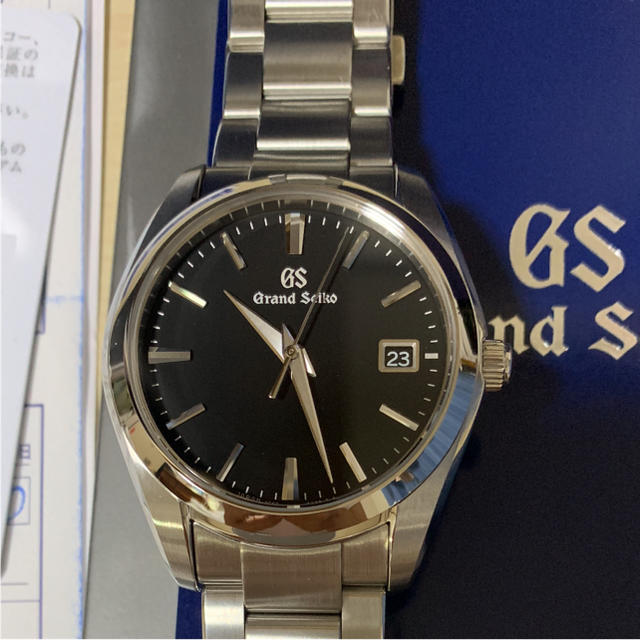 Grand Seiko(グランドセイコー)のグランドセイコー SBGX261 クォーツ 年差10秒 ブラック メンズの時計(腕時計(アナログ))の商品写真