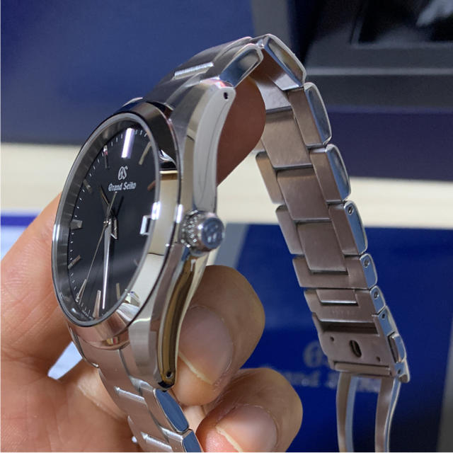 Grand Seiko(グランドセイコー)のグランドセイコー SBGX261 クォーツ 年差10秒 ブラック メンズの時計(腕時計(アナログ))の商品写真