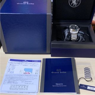 Grand Seiko グランドセイコー SBGX クォーツ 年差秒 ブラック