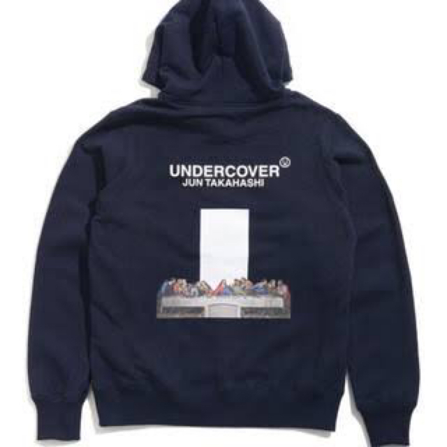 UNDERCOVER - undercover 最後の晩餐 パーカーサイズ3 ネイビーの通販