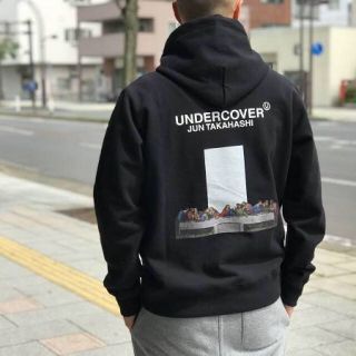 アンダーカバー(UNDERCOVER)のundercover 最後の晩餐 パーカーサイズ3 ネイビー(パーカー)